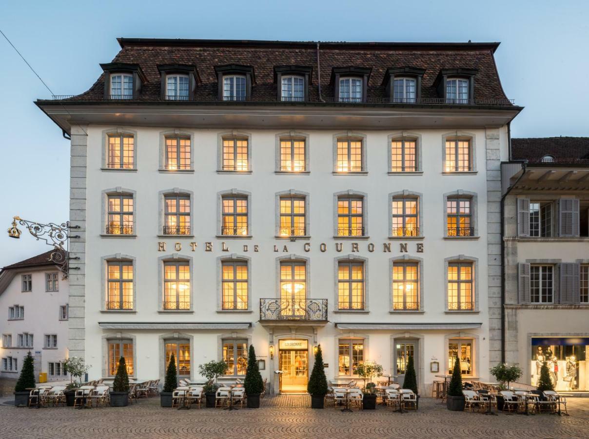 Boutique Hotel La Couronne Золотурн Экстерьер фото